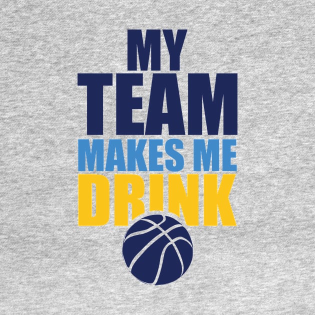 NBA Denver Nuggets Drink by SillyShirts